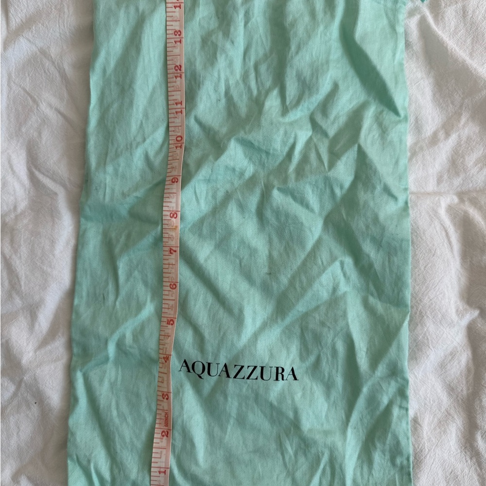 Aquazzura Light Green Shoe Bag